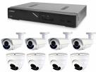 Kamerový set 1x AVTECH NVR AVH1109, 4x 5MPX IP Bullet kamera AVTECH DGM5606 a 4x 2MPX IP Dome kamera AVTECH DGM5406ASE