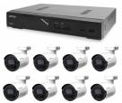 Kamerový set 1x AVTECH NVR AVH1109 a 8x 2MPX IP Bullet kamera AVTECH DGM2103SV