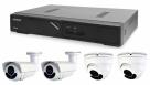Kamerový set 1x AVTECH NVR AVH1104, 2x 5MPX IP Dome kamera AVTECH DGM5406ASE a 2x 5MPX IP Bullet kamera AVTECH DGM5606