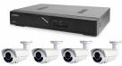 Kamerový set 1x AVTECH NVR AVH1104 a 4x 5MPX IP Bullet kamera AVTECH DGM5606