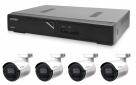 Kamerový set 1x AVTECH NVR AVH1104 a 4x 2MPX IP Bullet kamera AVTECH DGM2103SV