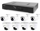 Kamerový set 1x AVTECH NVR AVH1109, 4x 2MPX Motorzoom IP Dome kamera AVTECH DGM2443SVSE a 4x 2MPX Motorzoom IP Bullet kamera AVTECH DGM2643SV