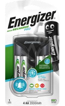 Nabíječka baterií včetně 4ks baterií AA Energizer Pro Charger +