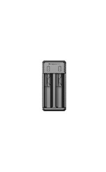 NITECORE UI2 Inteligentní nabíječ s USB zdrojovým kabelem pro 2x Li-Ion,IMR akumulátory