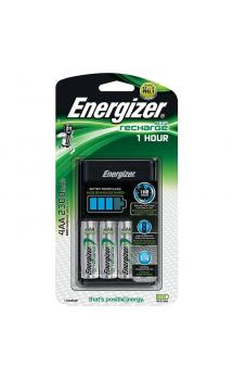 Energizer 1 hodinová nabíječka baterií + 4AA Extreme dobíjcecí baterie 2300 mAh