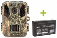 Fotopast OXE Gepard II, externí akumulátor 6V/7Ah a napájecí kabel
